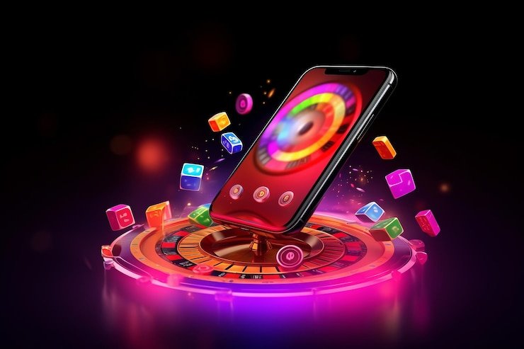 Antarmuka aplikasi mobile acutogel menampilkan permainan slot dan opsi sportsbook